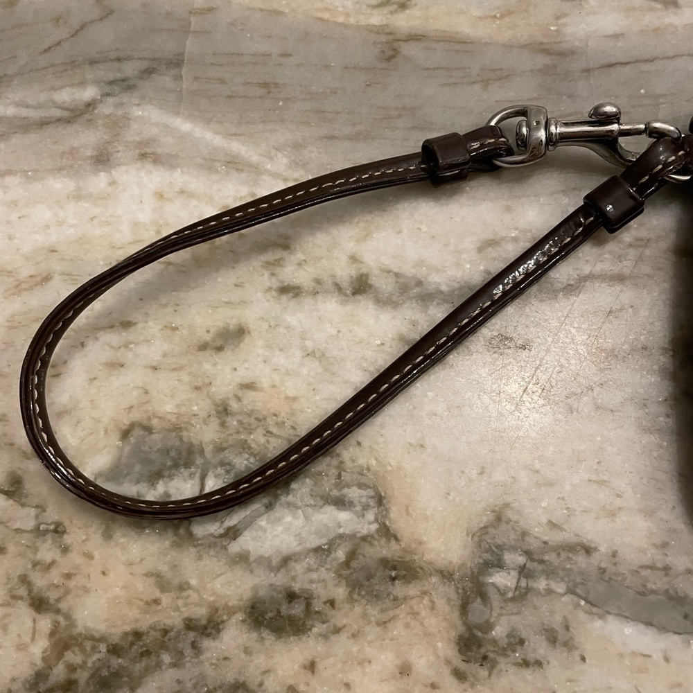 Coach Patent Leather Wristlet - Picture 7 of 9